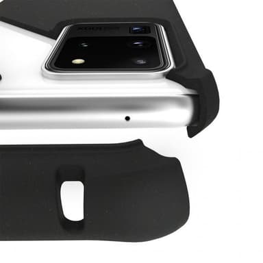 ItSkins Samsung Galaxy S20 Ultra Suojakuori FeroniaBio Terra Musta