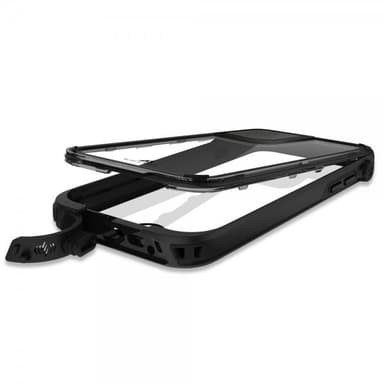 Black Rock iPhone 11 Kuori 360° Hero Case Musta Läpinäkyvä