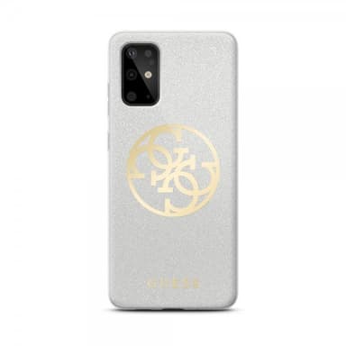 Guess Samsung Galaxy S20 Ultra Kuori Kimallus Circle Harmaa
