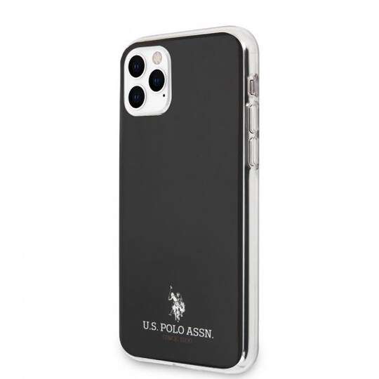 U.S. Polo iPhone 11 Pro Max Kuori Small Logo Musta