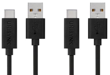 Unisynk USB-C 2.0 kaapeli (2 kpl)