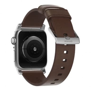 NOMAD Apple Watch 44/42mm Ranneke Modern Strap Hopea/Rustic Brown