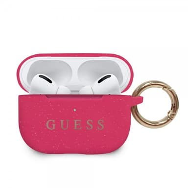 Guess AirPods Pro Kuori Logolla Magenta