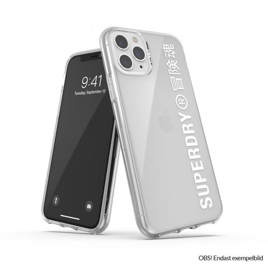 Superdry iPhone 12/iPhone 12 Pro Suojakuori Snap Case Clear Hopea