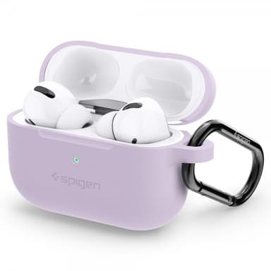 Spigen AirPods Pro Suojakuori Silicone Fit Lavender