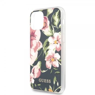 Guess iPhone 11 Pro Max Suojakuori Flower Edition N.3 Navy