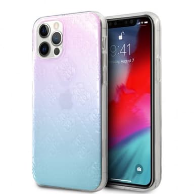 Guess iPhone 12 Pro Max Suojakuori 3D Raised Sininen