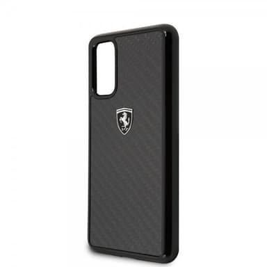 Ferrari Samsung Galaxy S20 Kuori Hiilikuiturakenne Musta