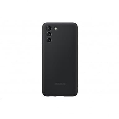 Samsung Original Galaxy S21 Plus Kuori Silicone Cover Musta