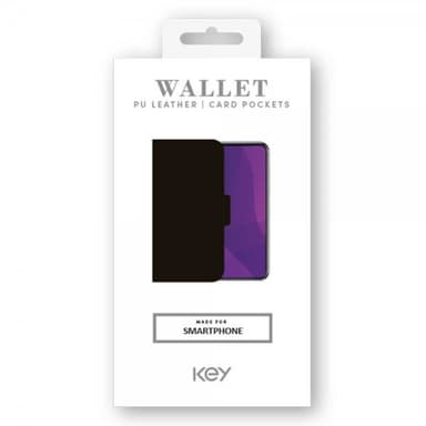 Key Samsung Galaxy A71 Kotelo Wallet Classic NordFjord Musta
