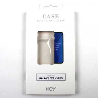 Key Samsung Galaxy S20 Ultra Kuori Soft Läpinäkyvä Kirkas