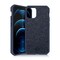 ItSkins iPhone 12/iPhone 12 Pro Kuori FeroniaBio Fiber Deep Blue