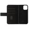 Key iPhone 11 Suojakotelo Premium Wallet Korttitasku Musta