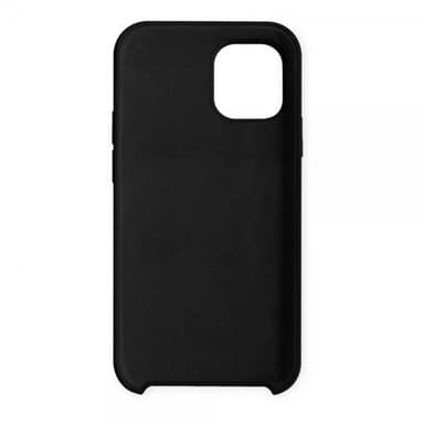 Key iPhone 12/iPhone 12 Pro Suojakuori Silicone Case Musta
