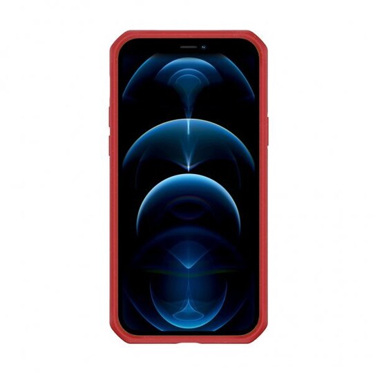 ItSkins iPhone 12/iPhone 12 Pro Kuori FeroniaBio Pure Punainen