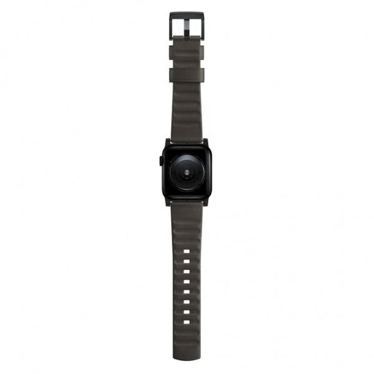 NOMAD Apple Watch 42/44mm/Apple Watch Ultra Ranneke Active Strap Musta/Mjaa Brown