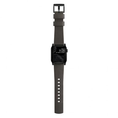 NOMAD Apple Watch 42/44mm/Apple Watch Ultra Ranneke Active Strap Musta/Mjaa Brown