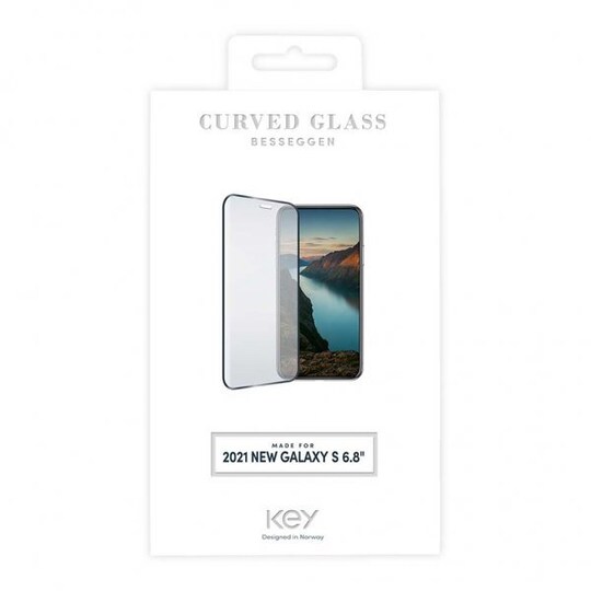Key Samsung Galaxy S21 Ultra Näytönsuoja Besseggen Curved Glass