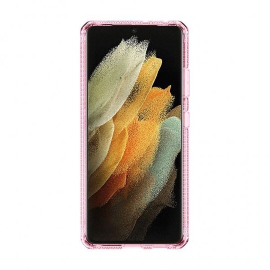 Samsung Galaxy S21 Ultra Kuori Spectrum Clear Vaaleanpunainen