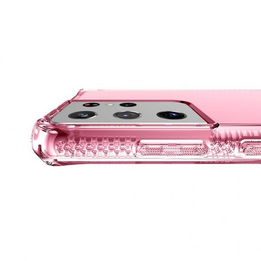 Samsung Galaxy S21 Ultra Kuori Spectrum Clear Vaaleanpunainen