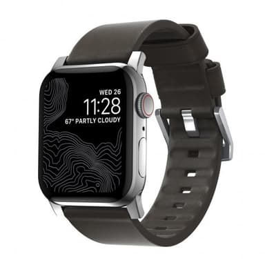 NOMAD Apple Watch 44/42mm Ranneke Active Strap Hopea/Mocha Brown