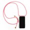 iPhone 11 Pro Max -kotelo vaaleanpunaisella kaulakorulla