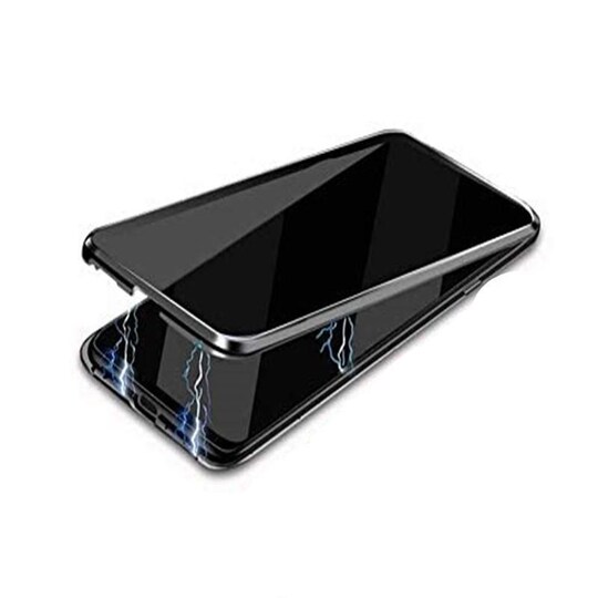 Suojakuori Samsung Galaxy Note 20 karkaistu lasi / magneettinen musta