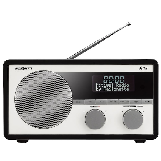 Radionette Solist radio (musta)