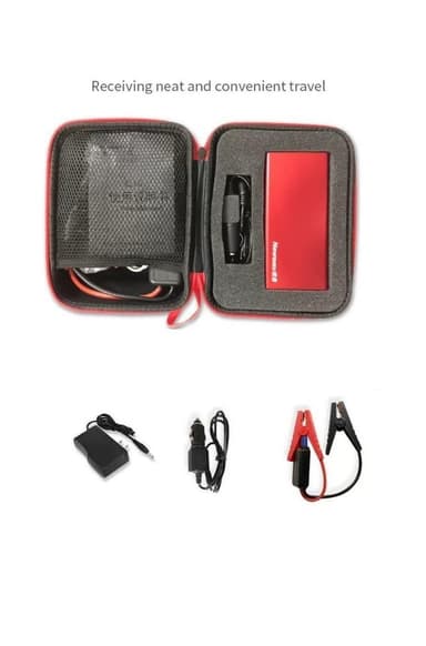 Käynnistystukijärjestelmä Jump Starter 9000 mAh hätälaturilla