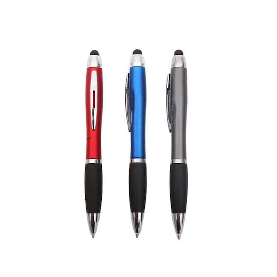 2-in-1-kosketusnäyttö kynä ja 3-pakkaus mustekynä