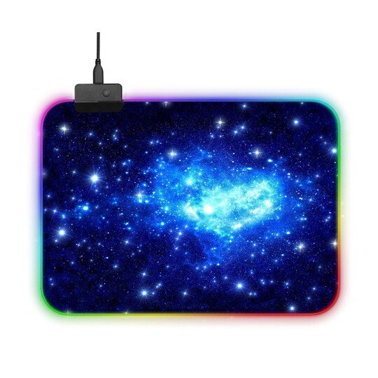 Pelaaminen RGB USB LED -hiirimatto Tähtitaivas (S)