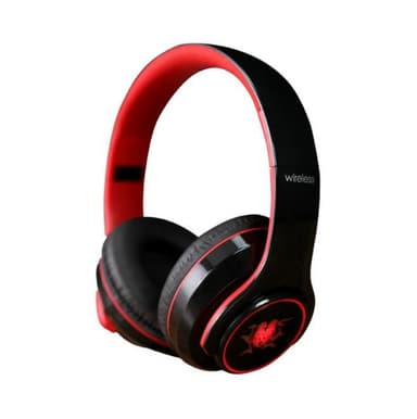 Langattomat Bluetooth-kuulokkeet, musta / punainen