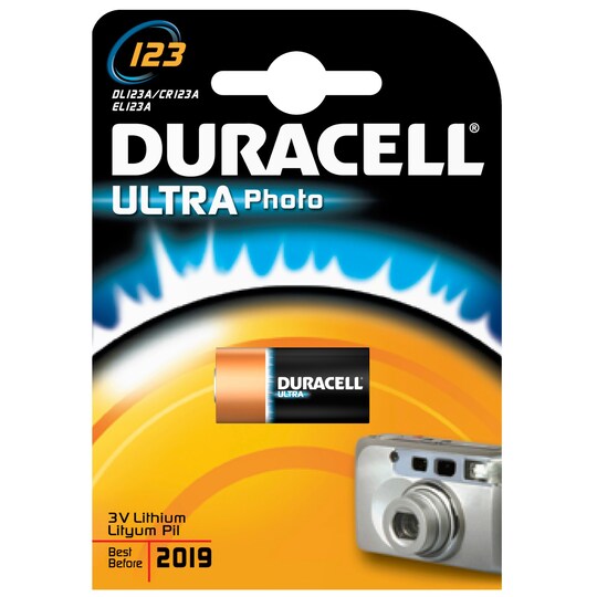 Duracell Ultra 123 paristo