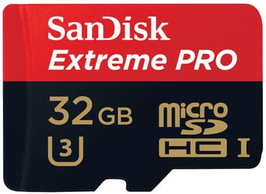 SanDisk Extreme PRO microSDHC 32 GB muistikortti