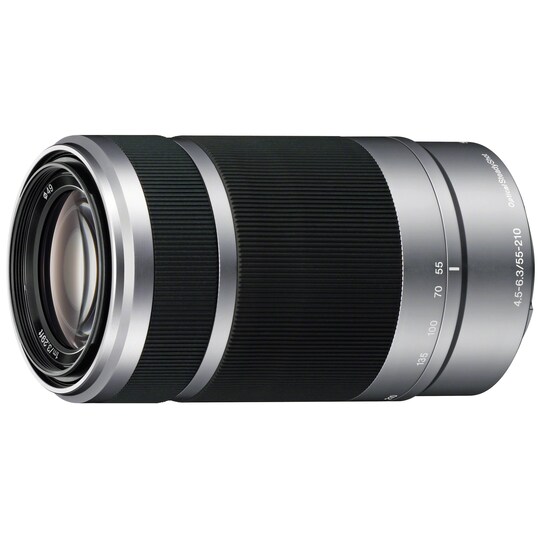 Sony SEL55210 55-210 mm objektiivi (hopea)