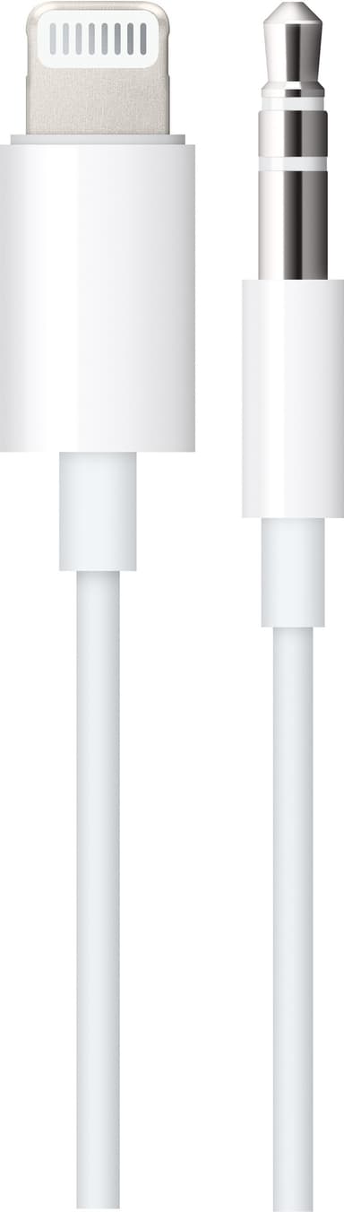 Apple Lightning - 3,5 mm äänikaapeli 1,2 m (valkoinen)