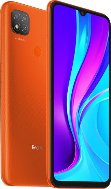 Xiaomi Redmi 9C NFC älypuhelin 3/64GB (oranssi)