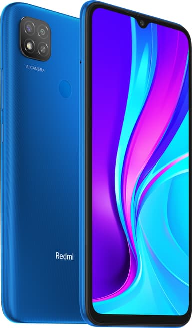 Xiaomi Redmi 9C NFC älypuhelin 3/64GB (sininen)