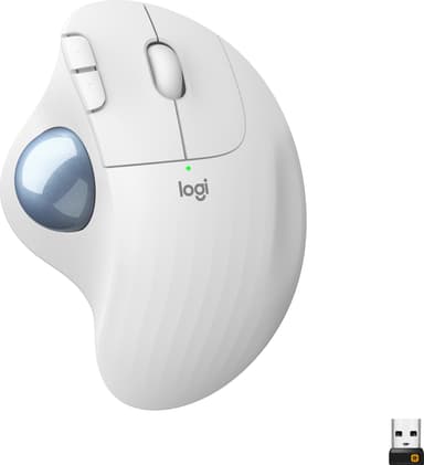 Logitech Ergo M575 hiiri (valkoinen)