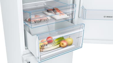 Bosch Jääkaappi-pakastin yhdistelmä KGN39VWEP (valkoinen)