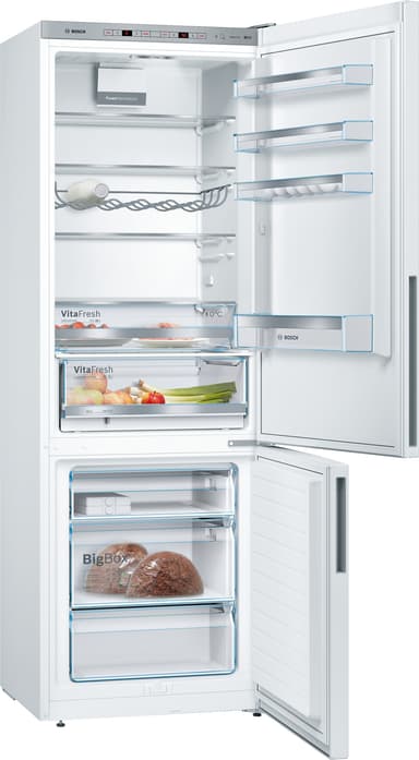 Bosch Serie 6 jääkaappipakastin KGE49AWCA (valkoinen)