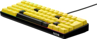 NOS C-450 Mini PRO RGB pelinäppäimistö (Smyle)