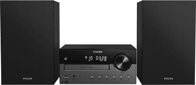 Philips mikromusiikkijärjestelmä TAM4505/12 (musta)