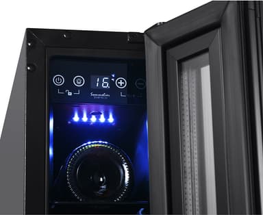 Temptech Sommelier viinikaappi SOMX15SRB