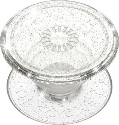 Popsockets älypuhelimen pidike (Clear Glitter)