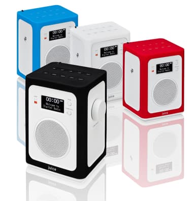 JUICE Portable kannettava radio SJUPBL14E (musta)