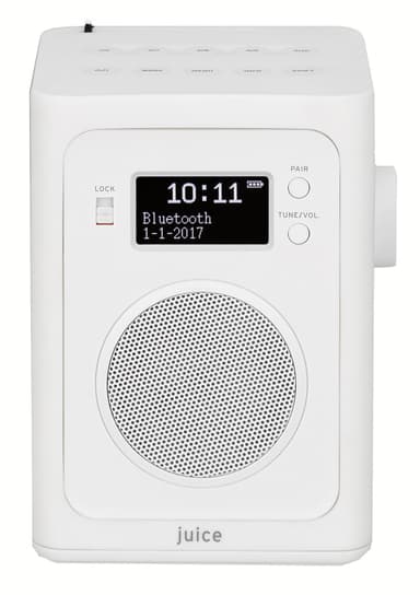 JUICE Portable kannettava radio SJUPWH14E (valkoinen)