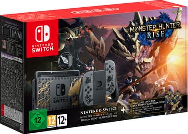 Nintendo Switch Monster Hunter Rise Edition pelikonsoli