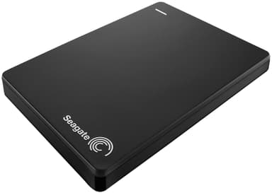 Seagate Slim Backup Plus 2 TB kiintolevy (musta) Seagate Slim Backup Plus 2 TB kiintolevy (musta)