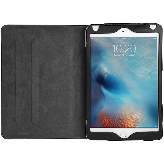 Sandstrøm iPad mini 4 nahkainen kotelo (musta)